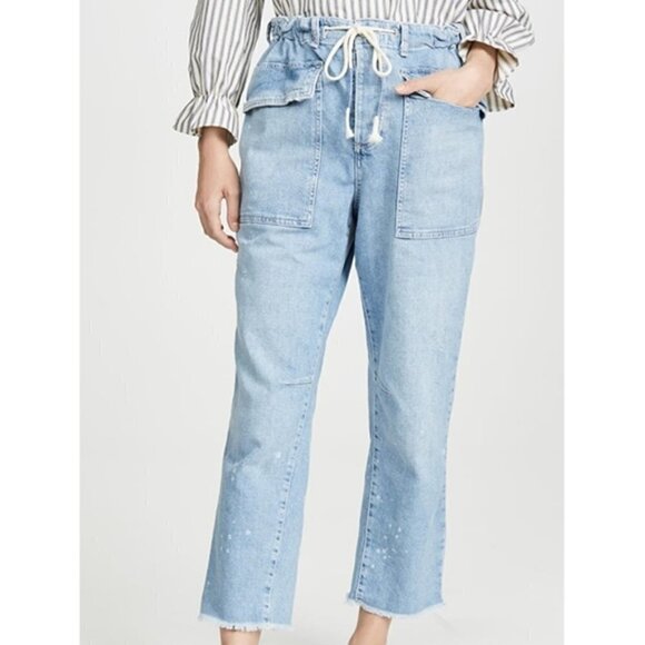 Free People City Slouch tapered jeans - Picture 1 of 7